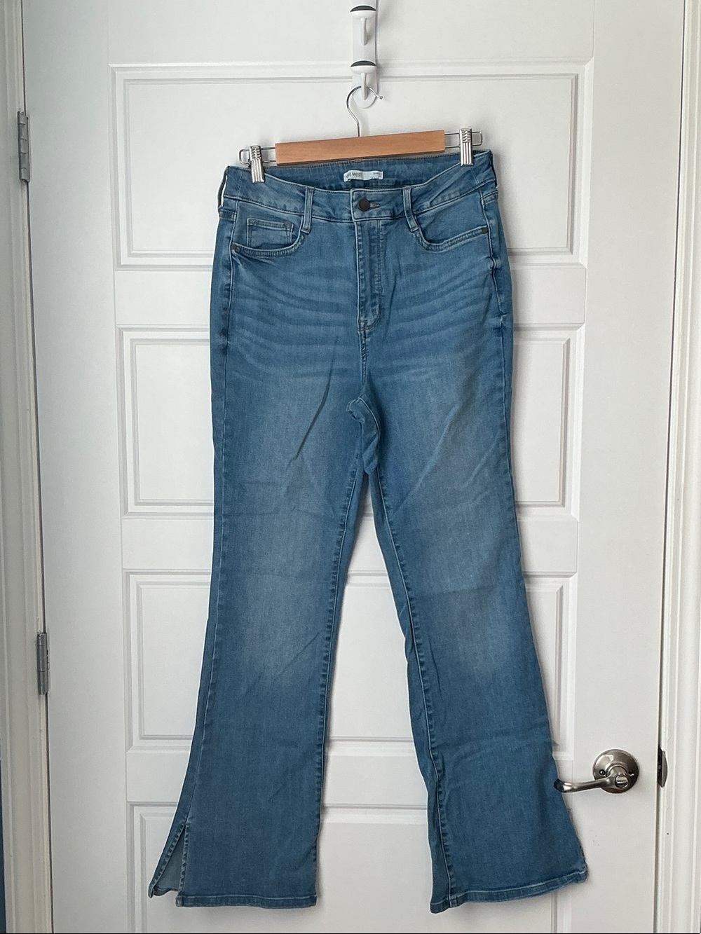 Nine West Light Blue Flare Jeans